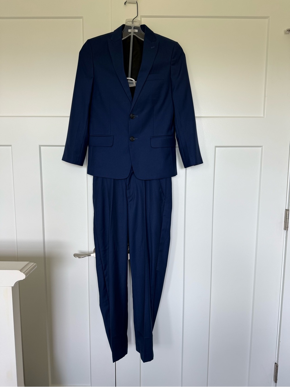 Boys Classic Navy Two-Piece Suit - Calvin Klein-Modern Fit